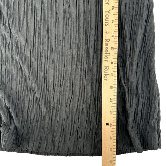 Vintage Ruth Norman New York Black Blouse Size Small Textured - Picture 5 of 9